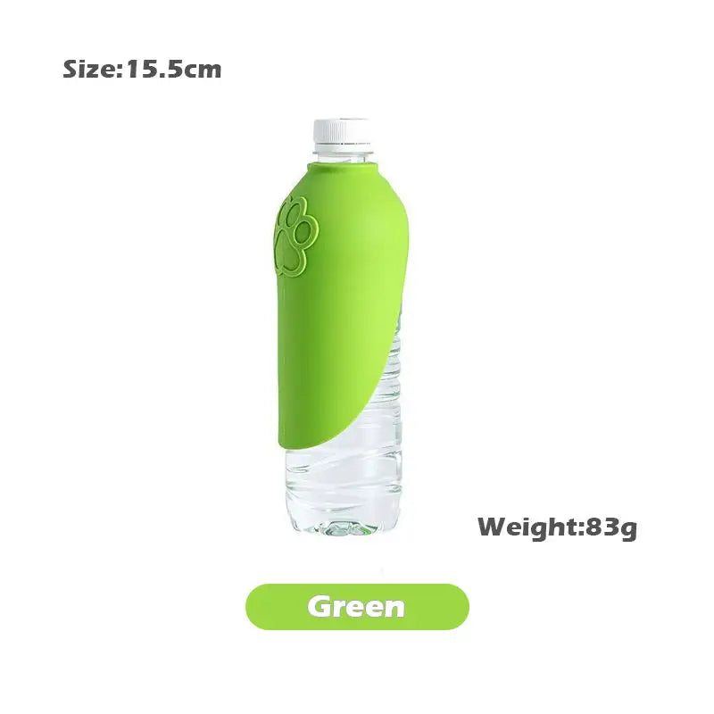 Silicone Dog Water Bottle Oval Bowl