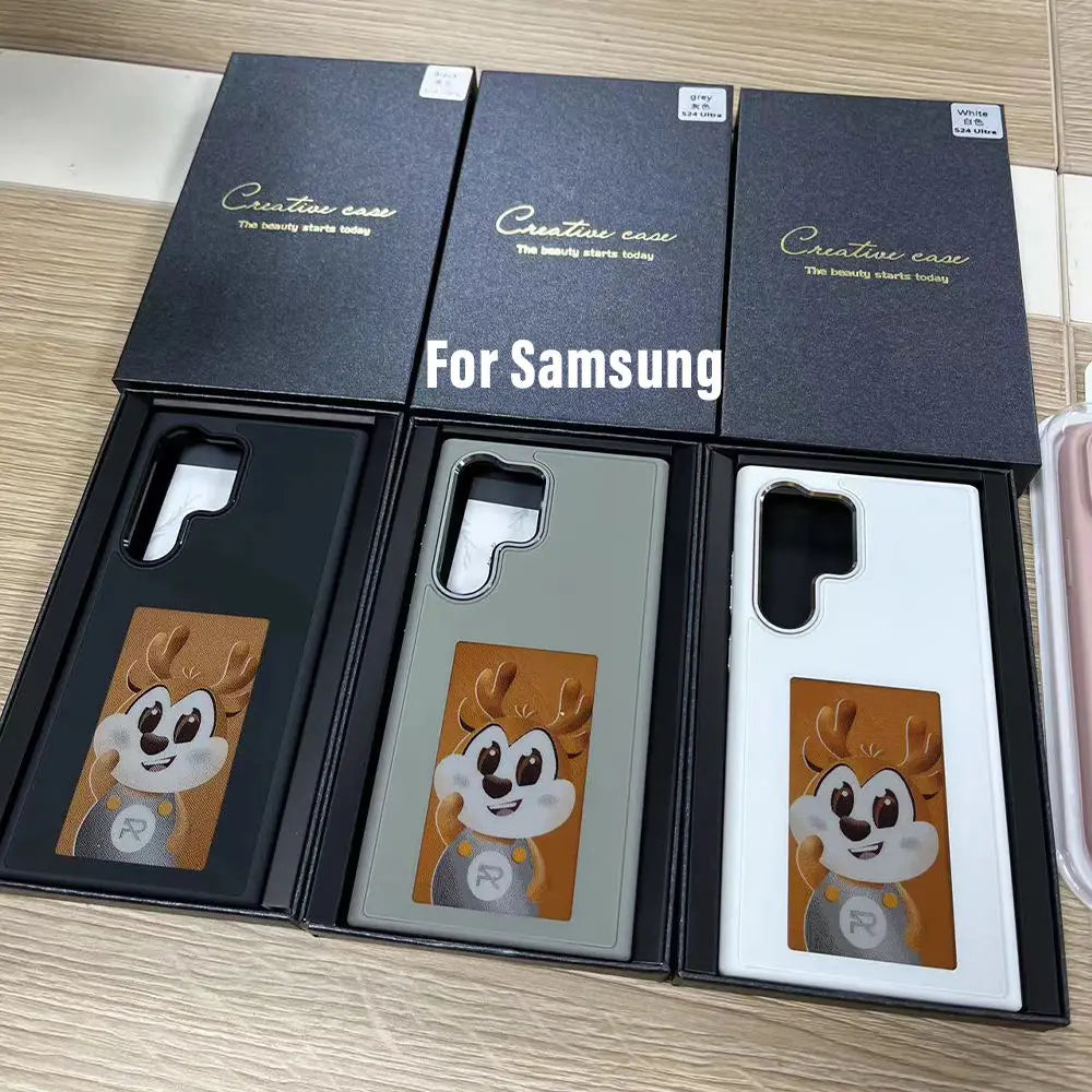 Ink Screen Display Phone case for IPhone