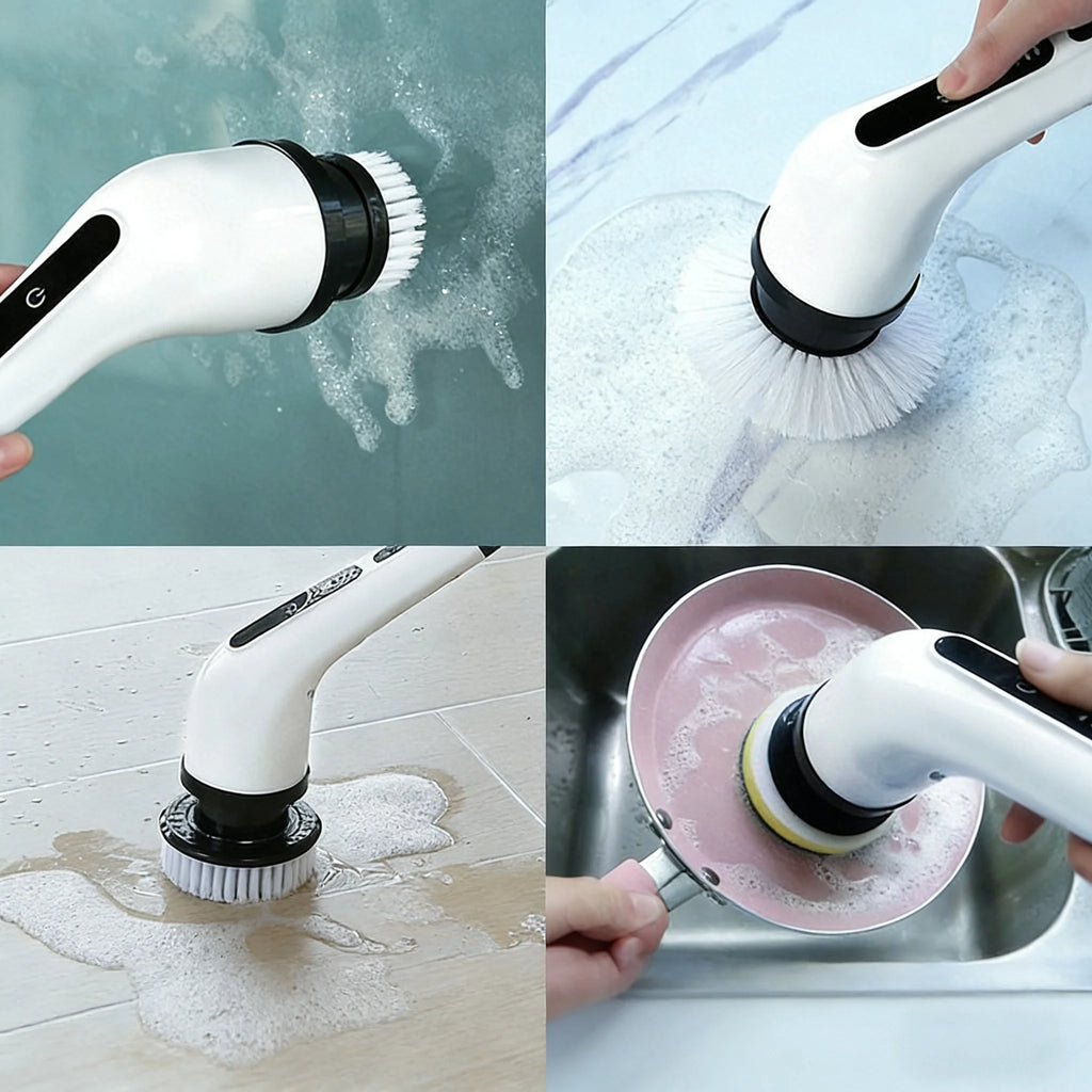 Multifunctional Handheld Electric Cleaning Brush