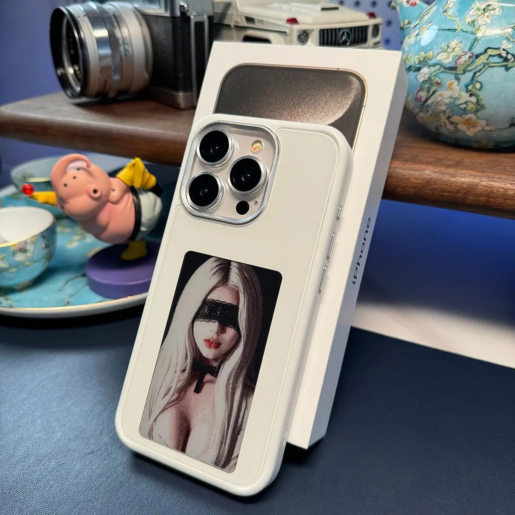Ink Screen Display Phone case for IPhone