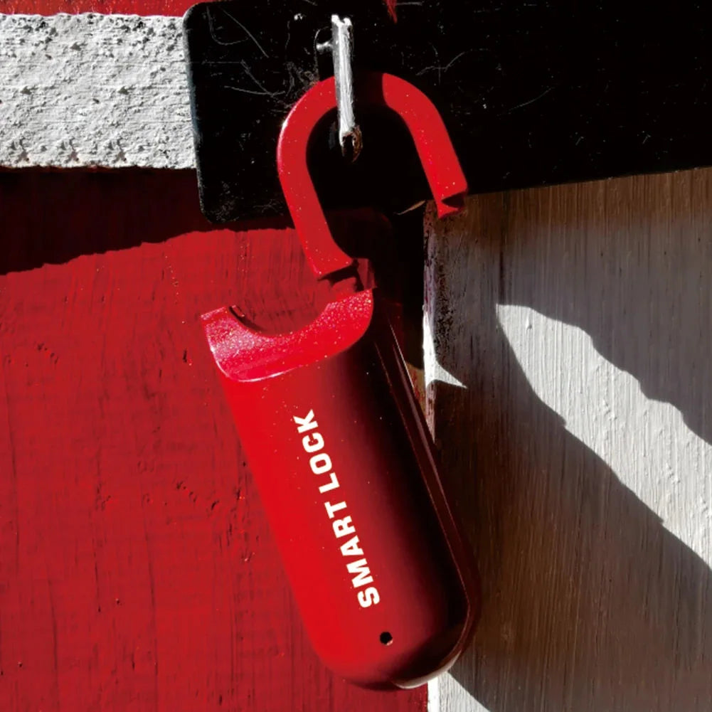 Biometric Portable Door Padlock Quick Unlock