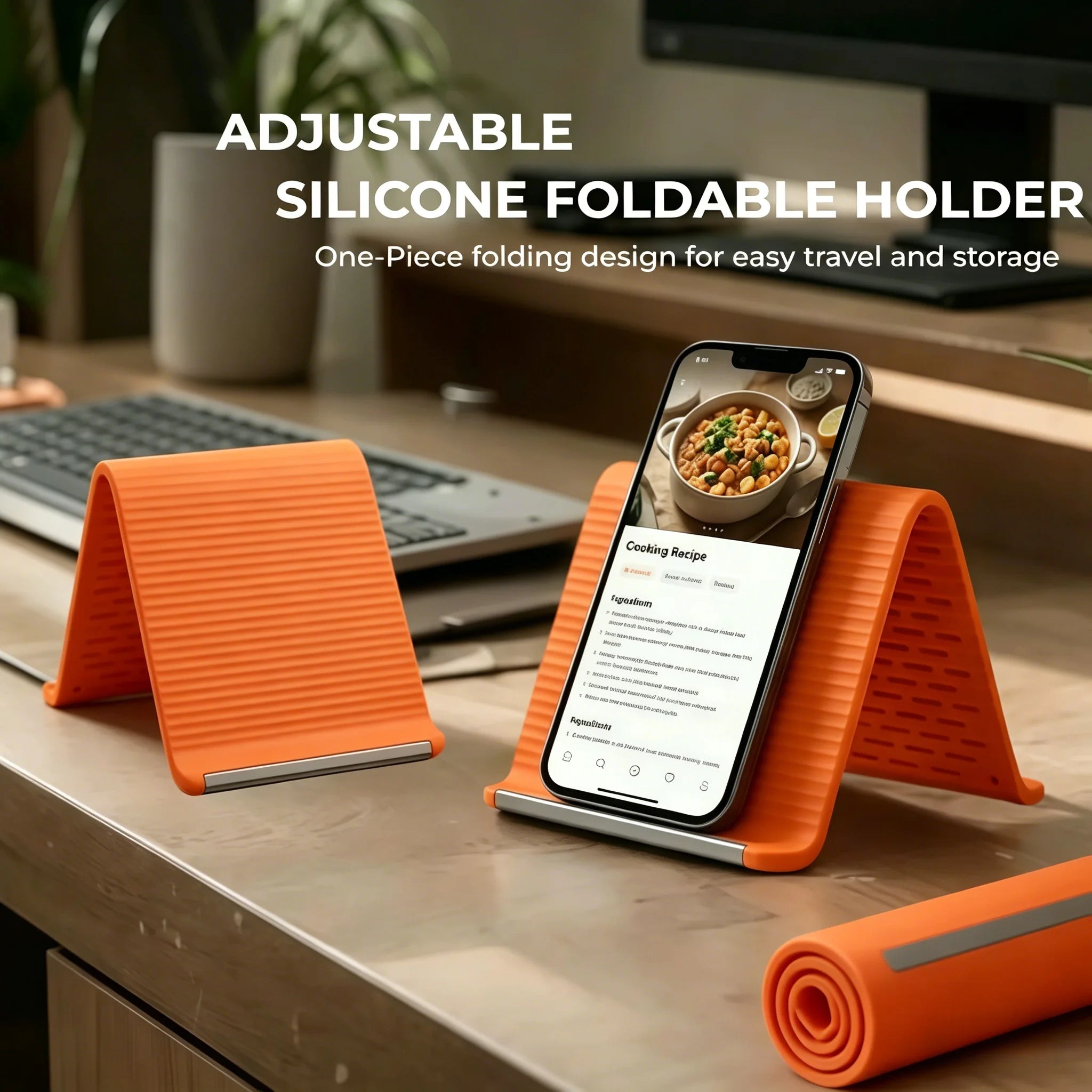 Silicone Phone Holder Flexible Anti-Slip Stand