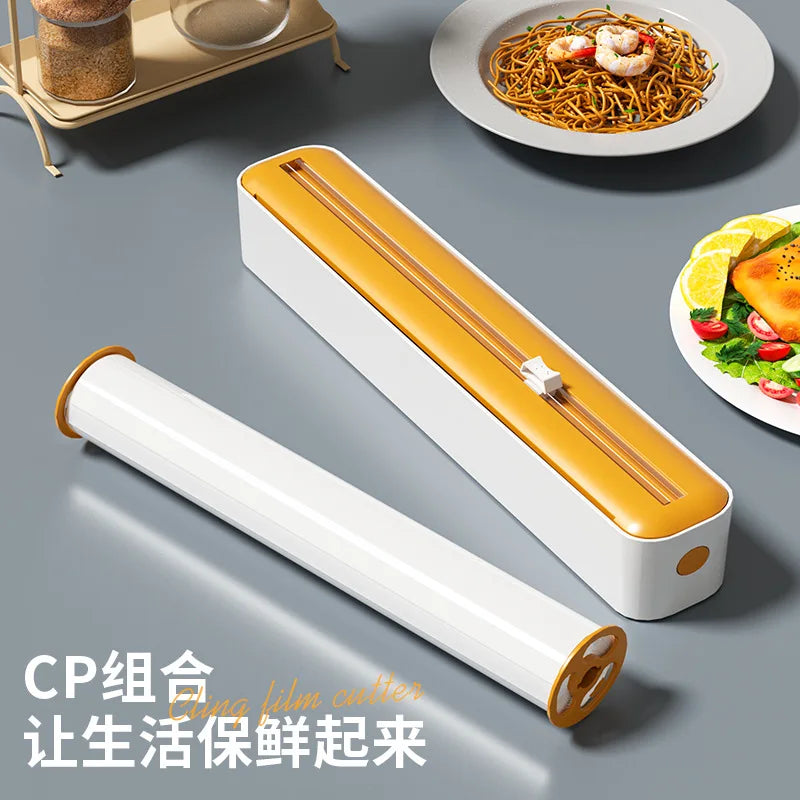 Magnetic Reusable Cling Film Dispenser Cutter